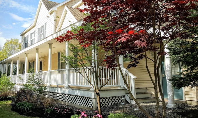 Ogunquit Maison | Elégante maison Ogunquit 6BR / 7BA - 5 min à pied de Perkins Cove et le centre-ville Shore Rd!