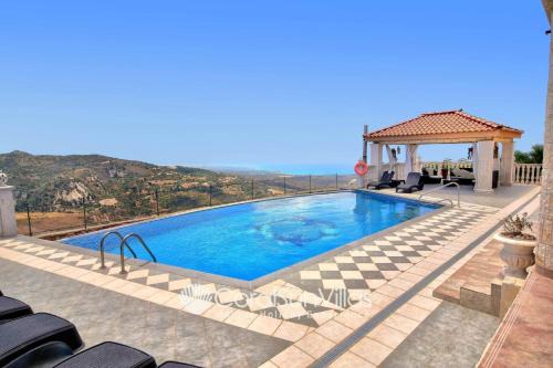 Kathikas Villa | Elegant Huge Villa Large Pool, Ideal For Weddings