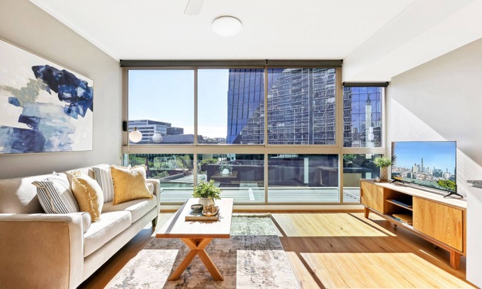 Fortitude Valley Appartement | Elegant Inner-City 1-Bed with Rooftop Dining