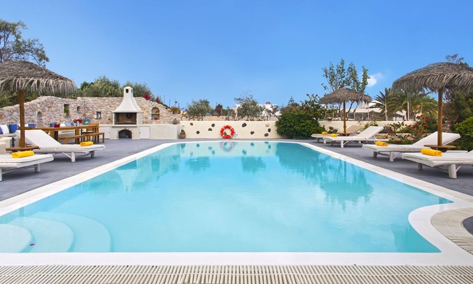 Agia Paraskevi Villa | ELIA - Villa ensoleillée avec piscine privée et vue sur la mer