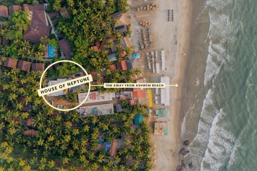 Morjim Villa | ELIVAAS House of Neptune - 3 BHK Cottage with Terrace & Gazebo on the Beach