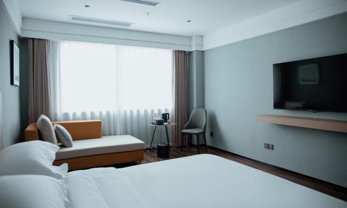 Yingzhou District Hôtel | Elong Me Hotel Fuyang Wanda Plaza South Bus Station