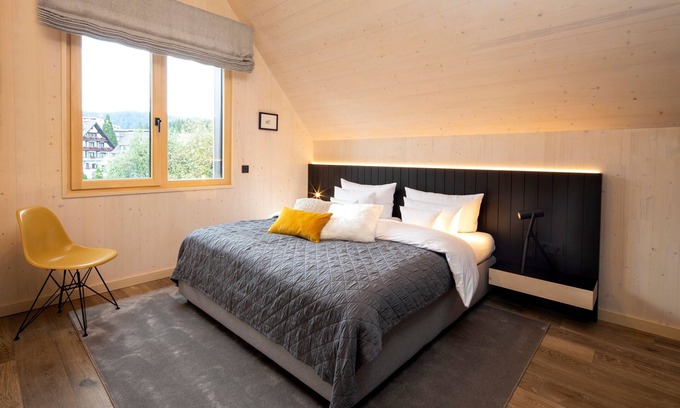 Obertal Appartement | Engel-chalet Typ 19 -murgtal- 4 Erwachsene + 1 Zustellbett 100qm