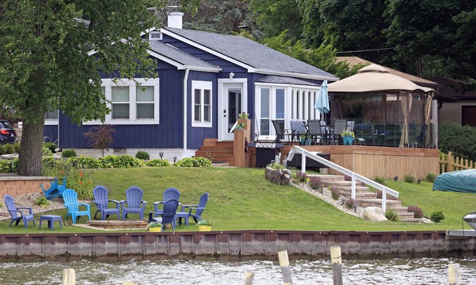 Fox Lake Maison | Enjoy Spectacular Sunset Views ☀️ On True Lakefront