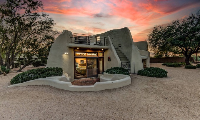 Desert View Village Maison | Enjoy Sunsets In Sonoran Desert, Hot Tub & Casita at Cave Creek Santa Fe Ranch!