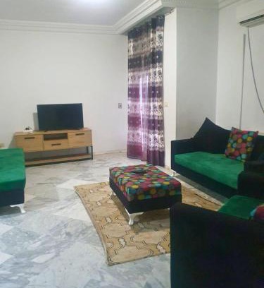 Ennasr Appartement | Ennasr 2 - Jolie S2 avec Internet - Parfait Pour Les familles - Vue panoramique sur la Tunisie - Service Navette