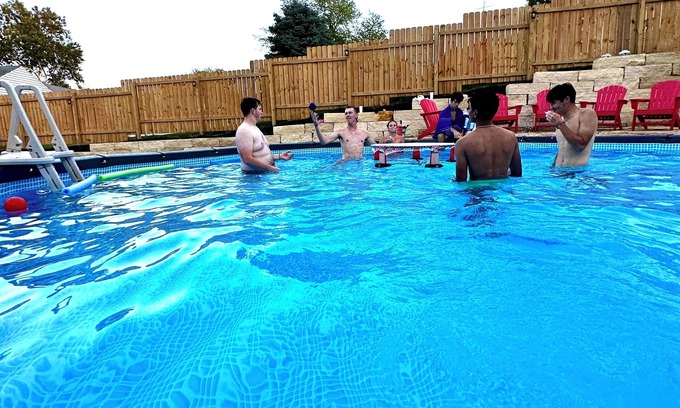Oskaloosa Maison | Entertain Large Groups Here: Game Room, Pool, Patio, Fire Pit, Pool Table & More