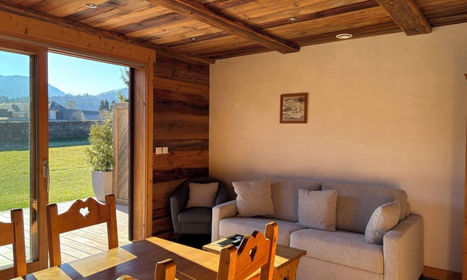 Taninges Chalet De Ski | Entire chalet with indoor pool jacuzzi sauna steam room