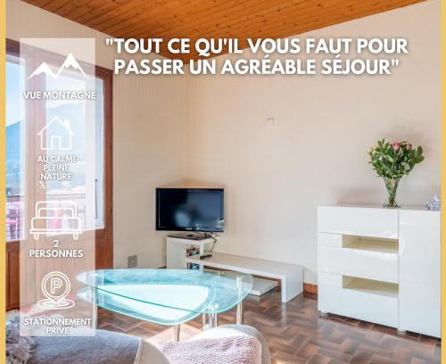Alex Appartement | Entre lac & Montagnes avec balcon, proche Annecy