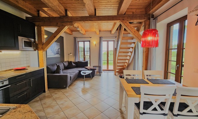 Meschendorf Appartement | Entspannung pur mit Meerblick und Kilometerlangen Hundestrand