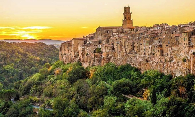 Pitigliano Appartement | Environnement propice à la détente, idéal pour les couples amoureux de la nature.