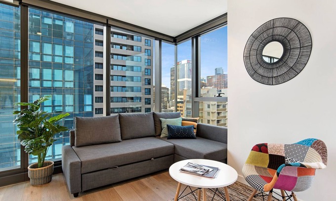Melbourne Central Business District Appartement | EP2-UNIQUE CBD 1BR - SUPERBES VUES + WIFI
