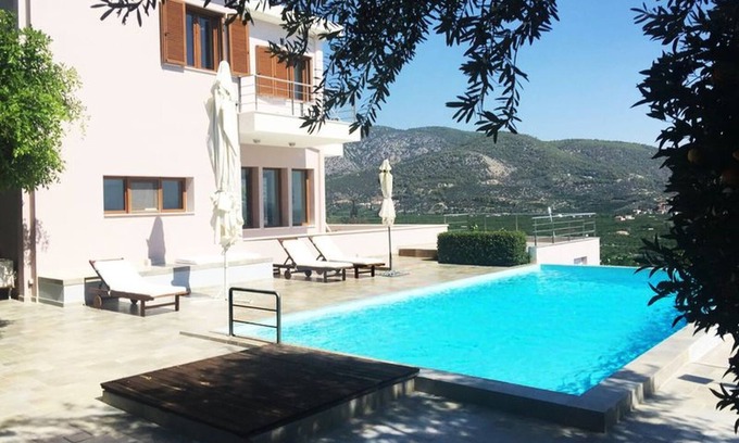 Melissopetra Villa | Villa Epidavros Land avec piscine privée