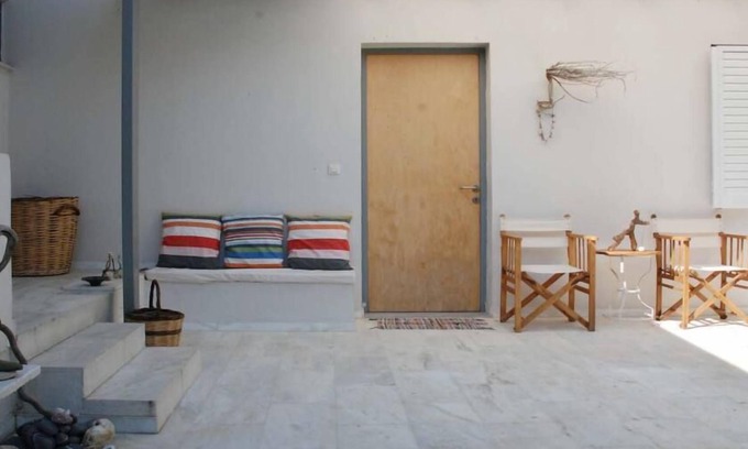 Eretria Maison | Eretria: Maison de plain-pied, dans une oliveraie, à 250 de la plage