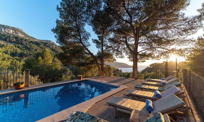 Soller Maison | Es Carritx, 4 bedrooms, 4bathrooms, swimming pool, sea view, A/C, Fiber