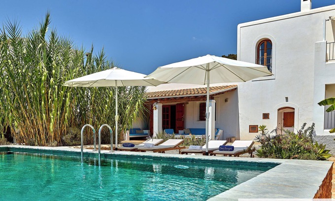 Sant Josep de sa Talaia Cottage | Villa Can Sunyer, maison rustique à Ibiza