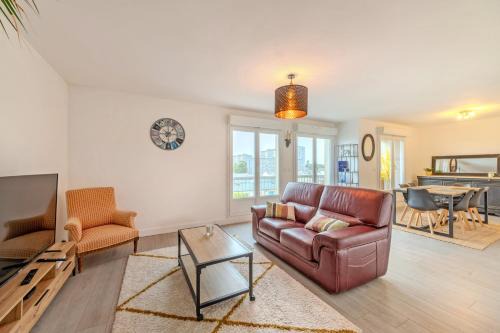 Lambezellec Appartement | Escale à brest - Spacieux - 3 chambres - Parking privé - Ideal Familles & Pros