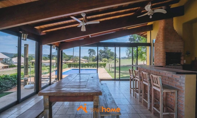 Iaras Maison | Escapada perfeita com piscina no interior de SP
