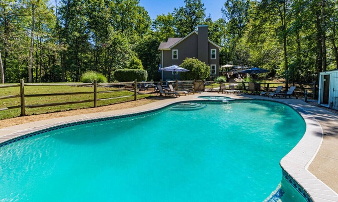 Marshall Maison | Escape the city to this Spacious and Clean 5BR / 3.5BA home with a Heated Pool and Spa on 8 Acres in Horse & Wine Country