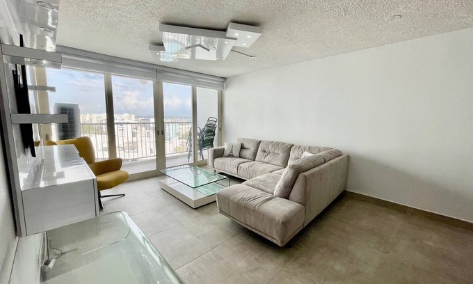 Cangrejo Arriba Appartement | ESJ14- Two bedrooms with ocean view with balcony