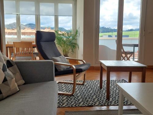 Zumaia Appartement | Espacio amplio y luminoso