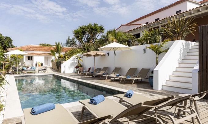 Estoril Villa | Estoril Contemporary Garden Villa by CadenzaLux