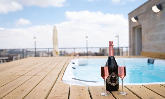 Jerusalem City Centre Appartement | ⚜ EVEN ISRAEL PENTHOUSE ⚜JACUZZI⚜5 royal Masters⚜