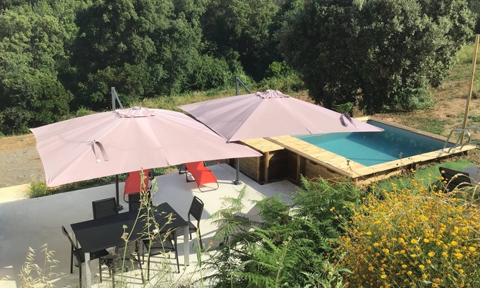 Taglio-Isolaccio Maison | Exceptional geographical location! Beach 3 minutes away, nice stay, plancha