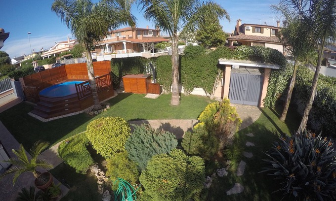 Ladispoli Villa | EXCLUSIF - 20 min Rome, à quelques minutes de la mer, villa avec piscine privée