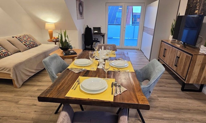Bad Rappenau Appartement | Exclusive and new roof terrace apartment for max. 3 persons