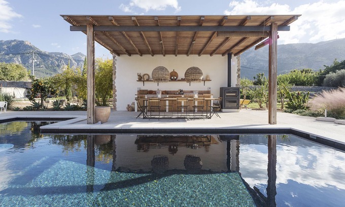 Soller Maison | Villa en pierre design exclusive avec vue sur les montagnes
