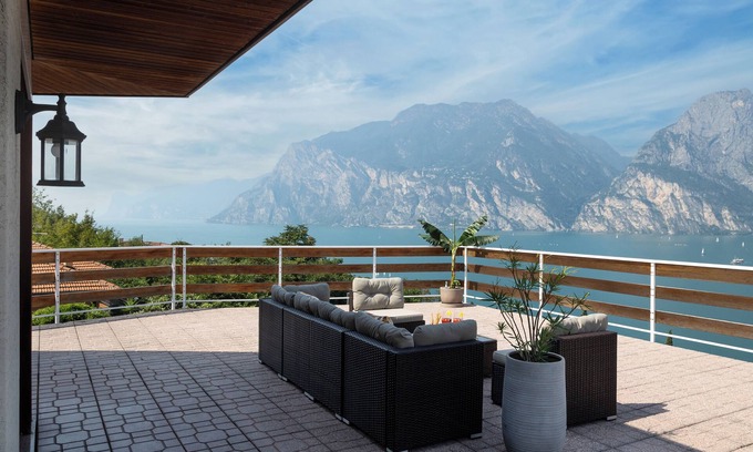 Torbole sul Garda Appartement | Exclusive residence in Torbole with breathtaking views, large terrace.