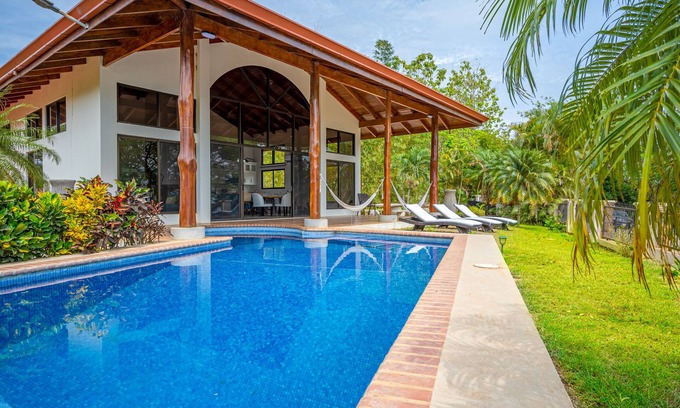 Puerto Carrillo Maison | Exclusive tropical retreat with astonishing ocean views, pool, partial AC, & W/D