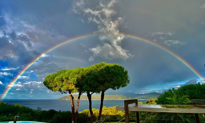 Capoliveri Villa | Sunset Villa, villa exclusive avec piscine vue mer, plage à 2 min à pied
