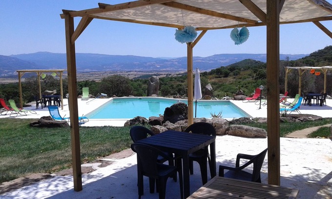 Sedini Autre | Exclusive villa with swimming pool, 6 km from the sea in a panoramic position