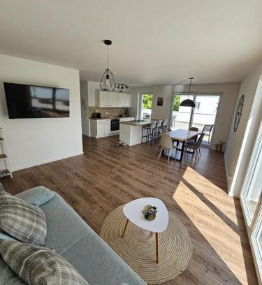 Mietersheim Appartement | Exklusive COZY 3-Zi-Penthouse mit großer Dachterrasse Nähe Europa Park und Rulantica