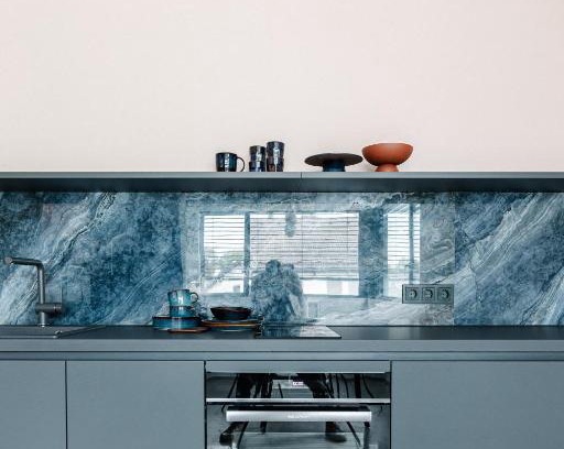 Eschollbrucken Appartement | Exklusive Design Appartement Deep Blue Neubau