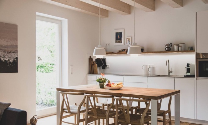Upleward Appartement | Exklusive Großzügige Ferienwohnung mit Terrasse - Gulfhof Boomgaarden