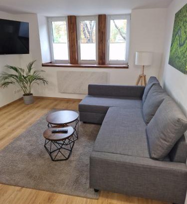 Stadtilm Appartement | Exklusives Zimmer mit geteiltem Bad und Küche KG