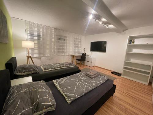 Stadtilm Maison | Exklusives Zimmer mit geteiltem Bad und Küche OM