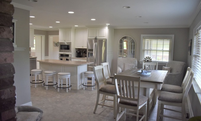 Bynum Maison | Experience tranquility near Jordan Lake.