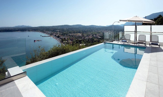 Pirgi Villa | Exquisite Corfu Retreat | 3 Bedrooms | Villa Lucas Pyrgi | Panoramic Sea Views & Private Pool | Unforgettable Getaway