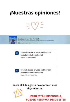 Chuy Appartement | Eyo Habitación privada en Chuy con baño Privado No es hostal