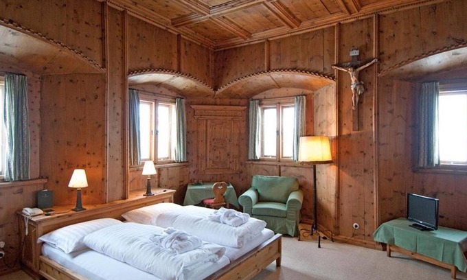 Kuhtai Maison | Fürsten Deluxe Doppelzimmer - Jagdschloss Innsbruck-kühtai