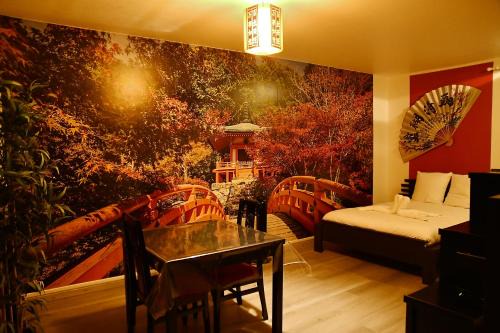 Montgeron Appartement | F1 entier Cosy style ASIATIQUE Montgeron, Proche Paris