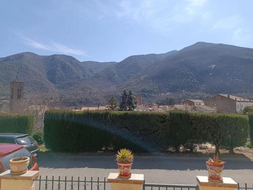 Arles-sur-Tech Appartement | F2 classé 3 étoiles vue montagne, extérieur clos