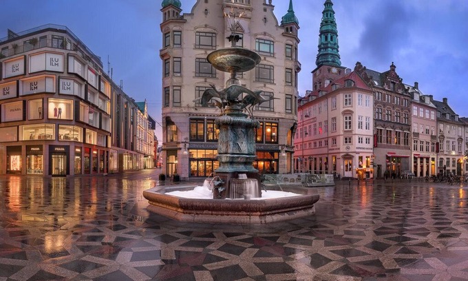 Copenhagen City Centre Appartement | Fabuleux penthouse de 140m2 avec ascenseur