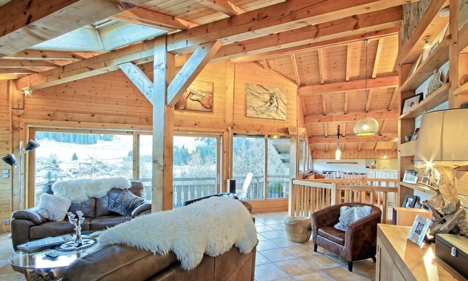 Seytroux Chalet De Ski | Fabulous Alpine Living Nr. Morzine With Jacuzzi/sauna and Spectacular Views