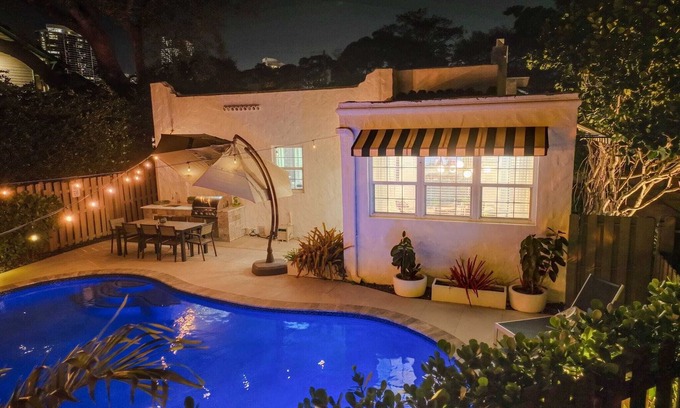 Downtown Fort Lauderdale Maison | Fabulous Rio Vista Heated Pool Home Near the Las Olas District and the Beaches!!