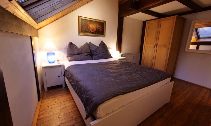 Alt-Knielingen Maison | Fachwerkhaus in ruhiger Altstadt by Rabe - eigene Terrasse, Smart-TV, Netflix